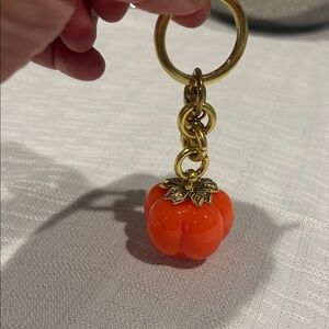 Fashion Jewelry Orange Pumpkin Key Holder
